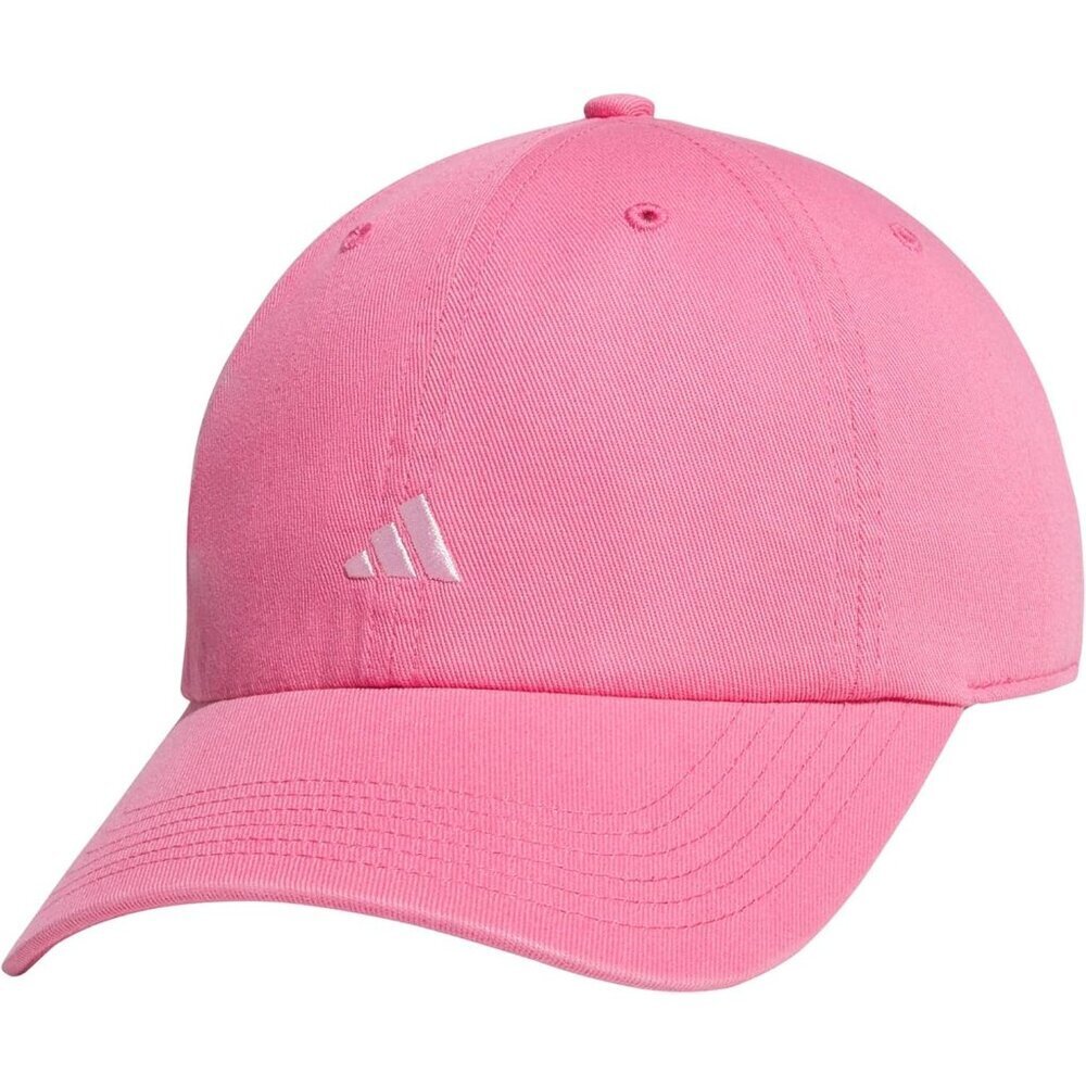 Adidas Women's Pink Fusion Pink Baseball Adjustable Cotton Athletic Relaxed Hat